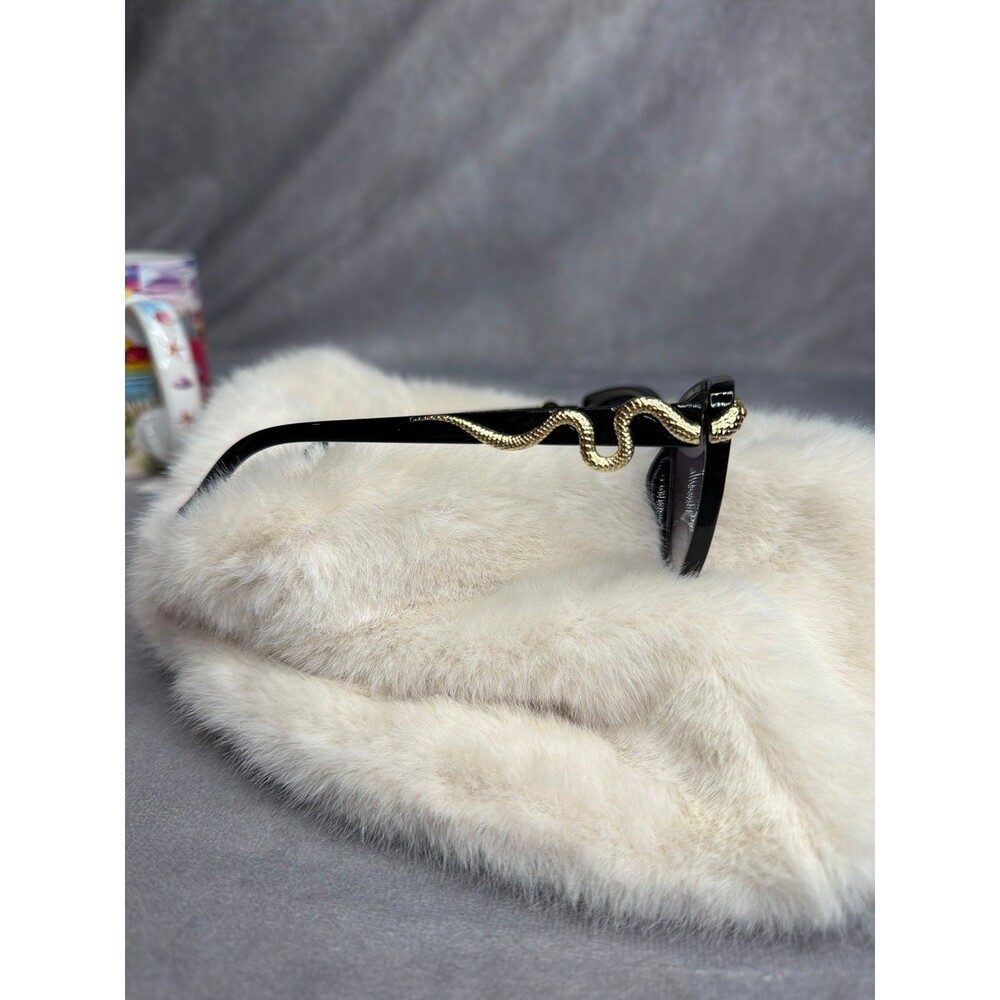 Foster Grant Sunglasses with Gold Snake Accents - Picture 2 of 8